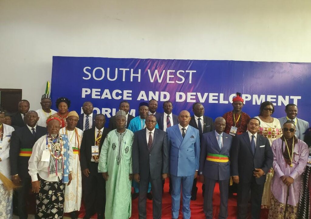 1st edition of South West Peace and Development Forum Successfully wraps up in Buea