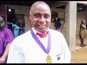 Elder Njabe Cletus Ntube, Chairperson, Presbyterian Church Bangem