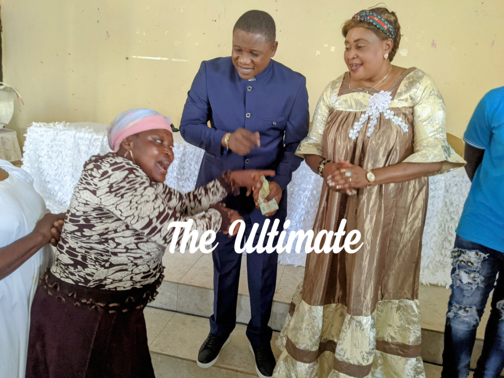 Widow Blesses Etake Divine and Wife