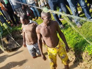 Workers of the Seme Fish Pond, Njom village