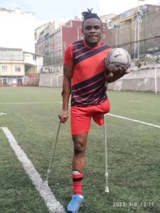 Ndifor Joel, Amputee Footballer