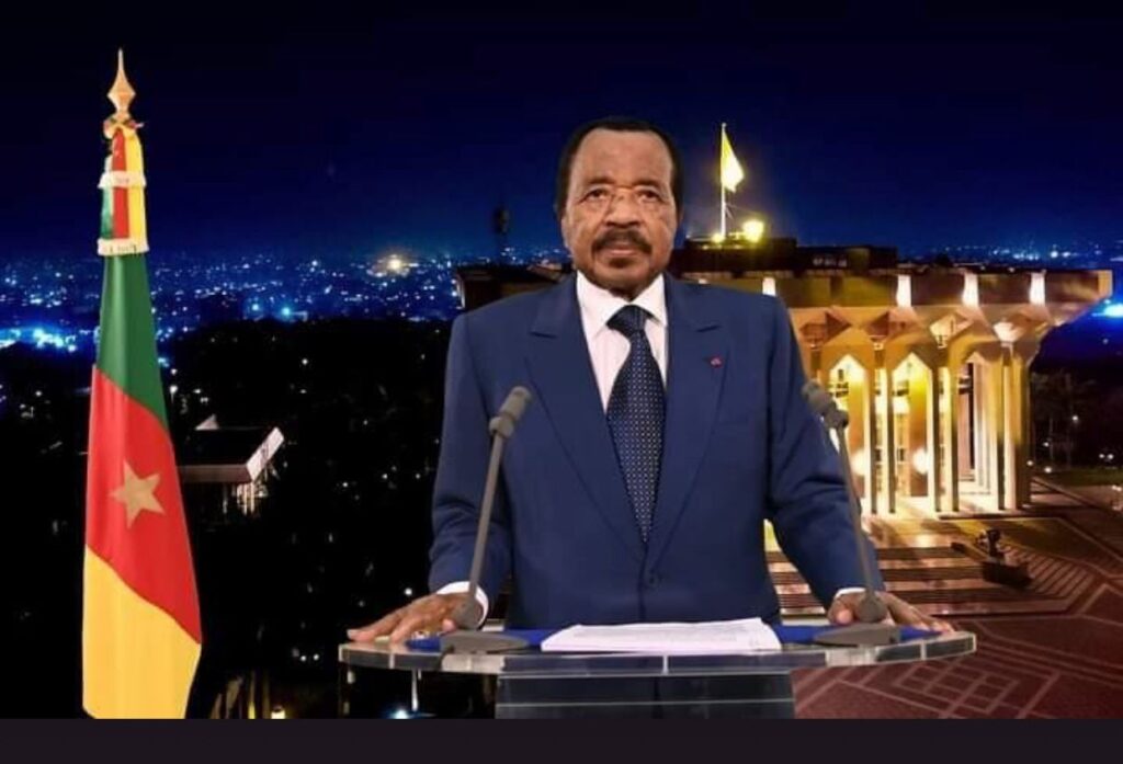 H.E President Paul Biya Addressing the Nation on December 31, 2023