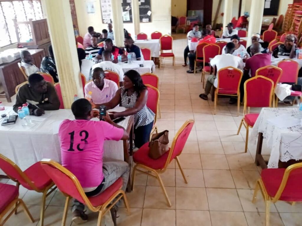 Tombel Youths in the 2023 workshop on digital hard skills for auto employment