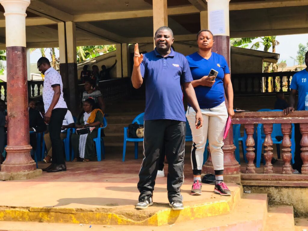Epie Ernest Ngole Sub Delegate of Sports and Physical Education, Bangem Sub Division