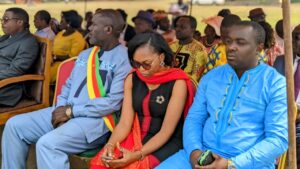 Cross Section of Dignitaries at Ceremony