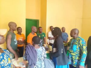 Christians Donate to Detainees at Gendarme Brigade Bangem