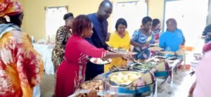 Sharing Love Meal with Widows in Bangem