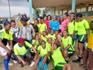 TAFGEDEP CEO Encourages Women at Football Competition for Women's Day Celebration