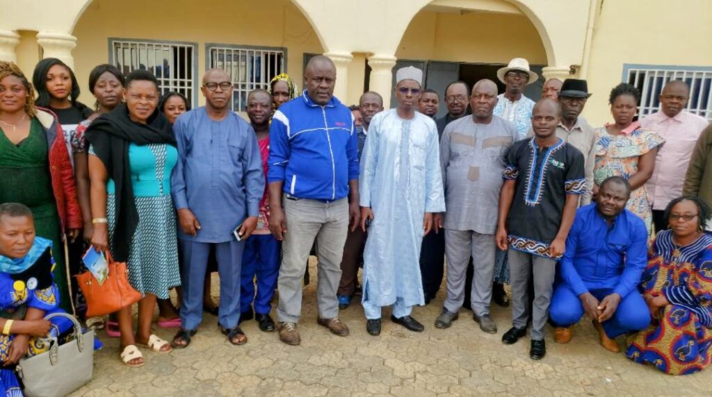 DO Bangem Sub Division, Middle, Pose with Participants at the end of Workshop