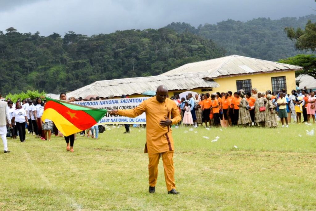 Nkumbe, Leading Militants in March Past