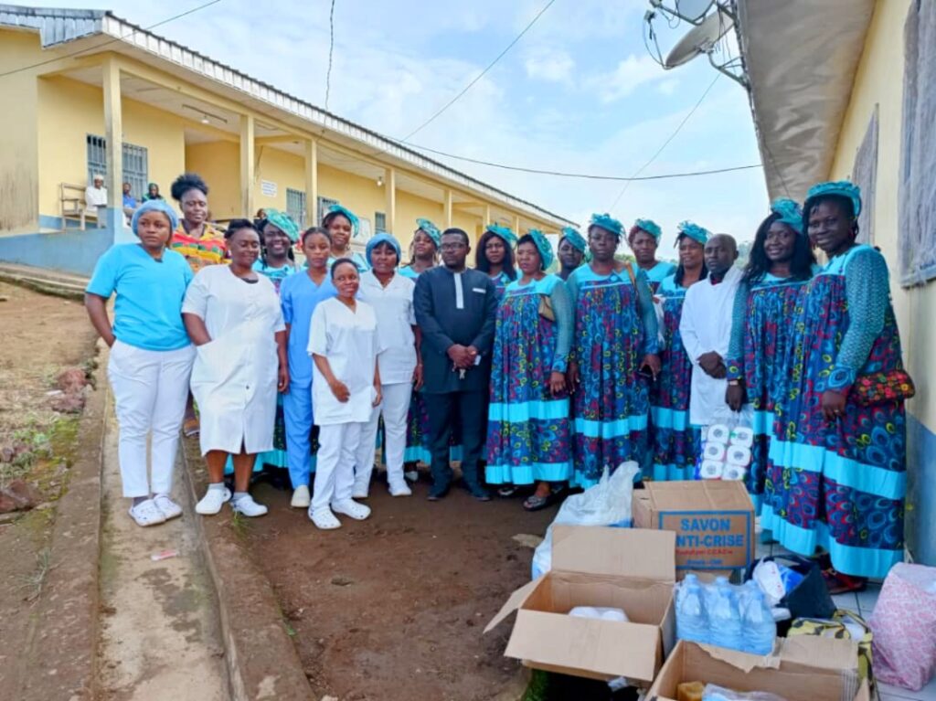 SLOK Presents Gifts to Bangem District Hospital