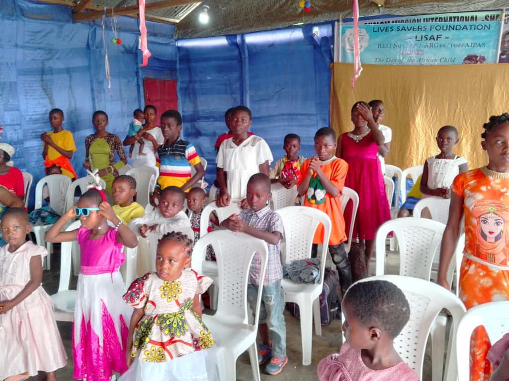 Cross Section of Pupils and Students at the Event