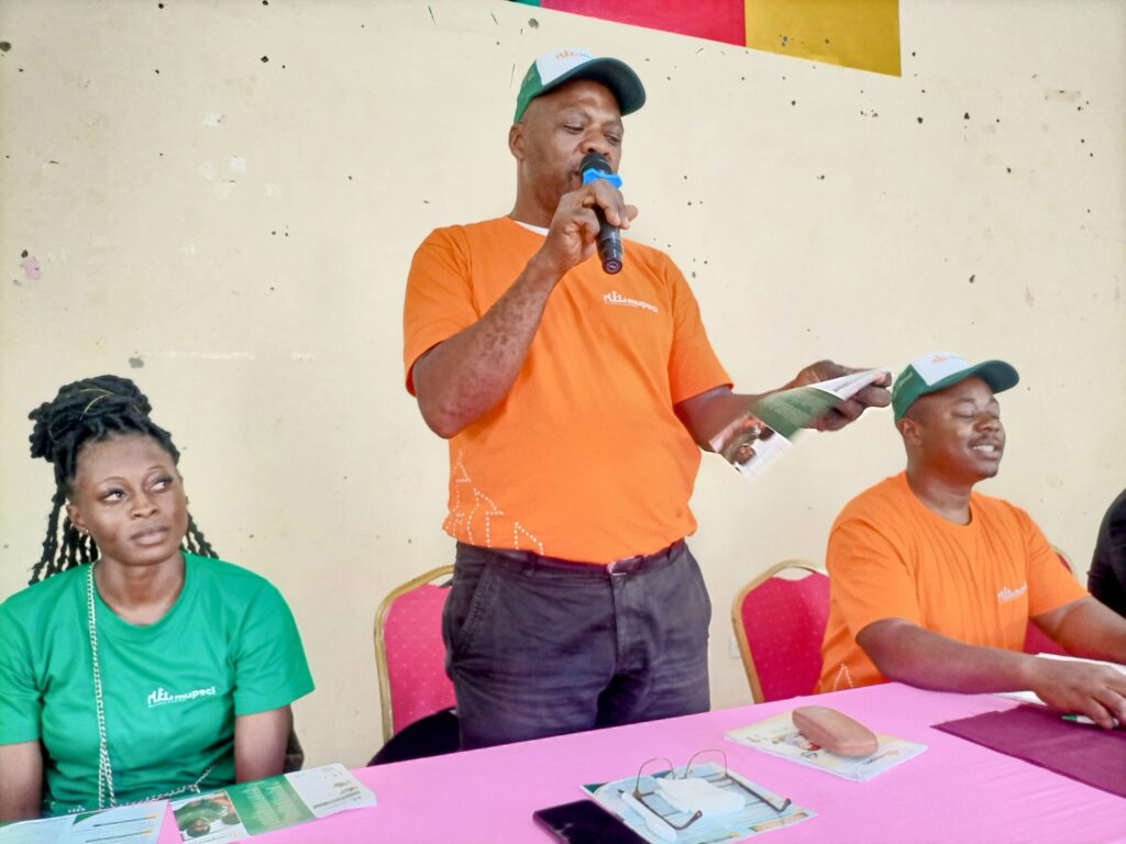 Petkeu Guy in Charge of Customers’ Services, MUPECI, Melong 