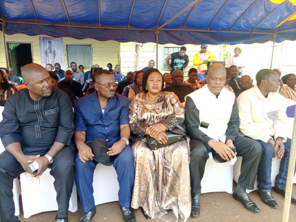 Officials at Funeral Ceremony