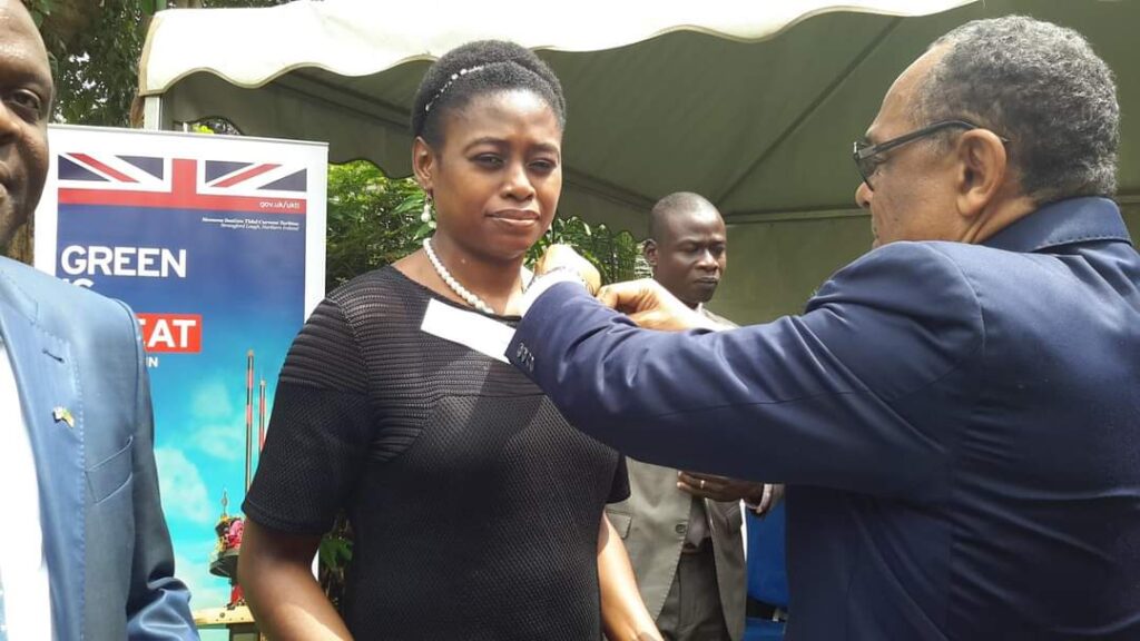 Ayuk Besong Anne-Chantal, Global Sickle Cell Ambassador Receives State Decoration