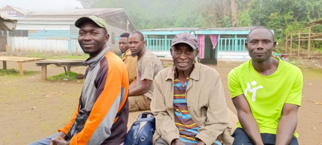 Local Committee Members at Muabi Market Square