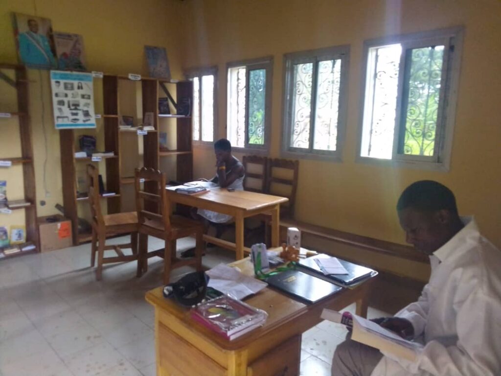 The Ngujede Foundation Public Library in Kack