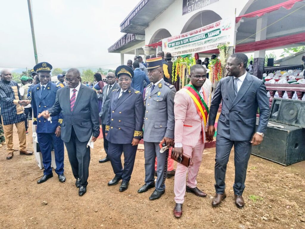 Ewane with Officials on May 20, 2024