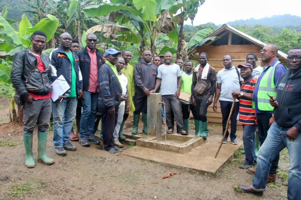 Pipe Borne Water Flowing in Ebamut Village