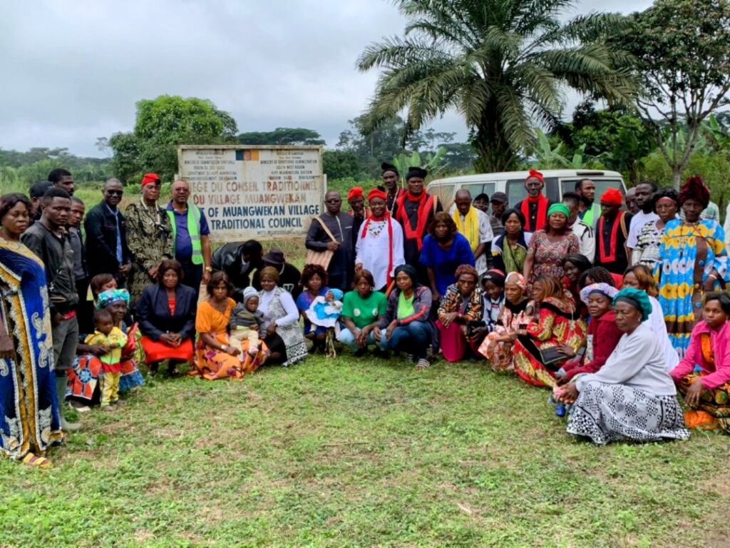 Cross Section of Muangwekan Elite & Officials of Bayang Mbo Wildlife Sanctuary