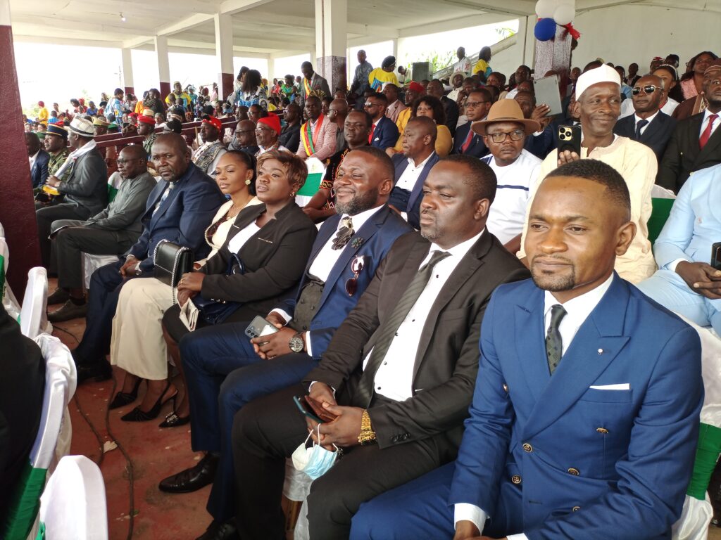 Cross Section of Officials at Paul Biya Stadium