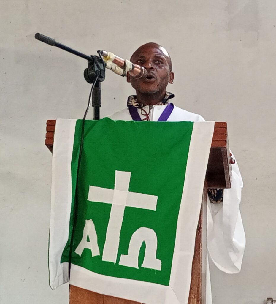 Elder Palle Wilfred Enongene, Representative of Presbytery Chairman