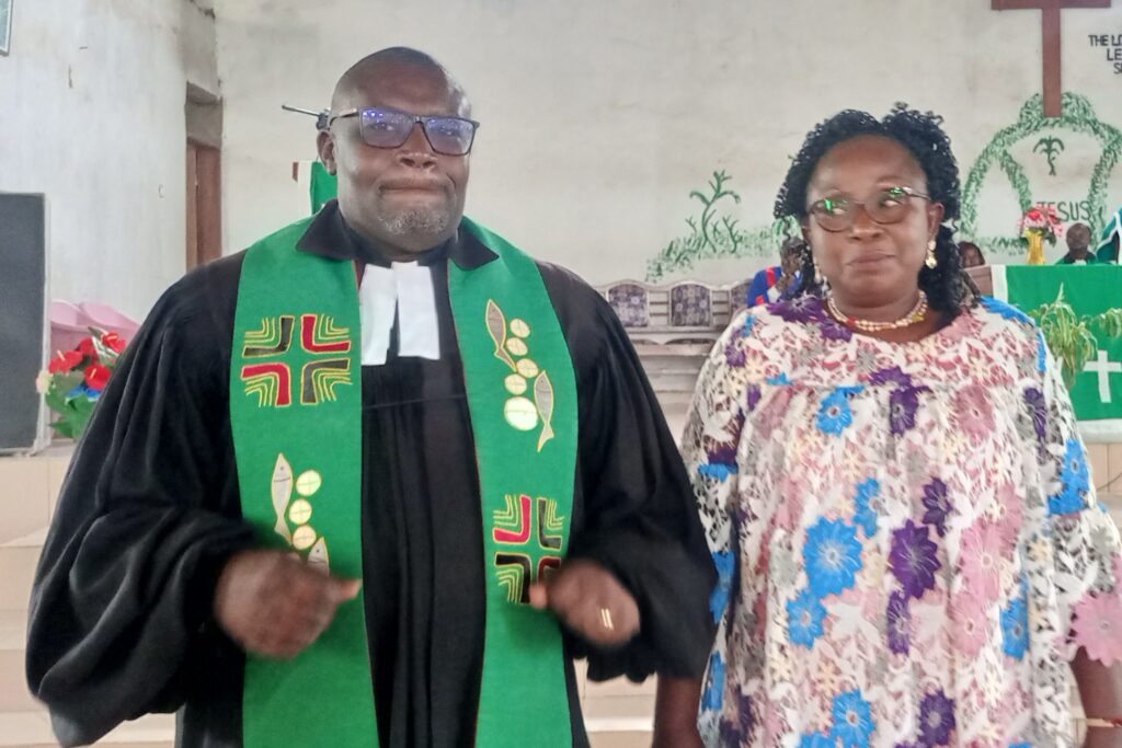 The Rev. Eyakwe and Wife