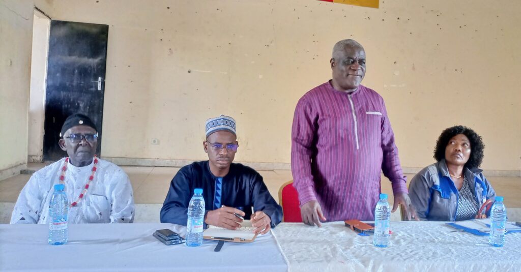 Ekungwe Kang Christopher, Mayor, Bangem Council Speaking