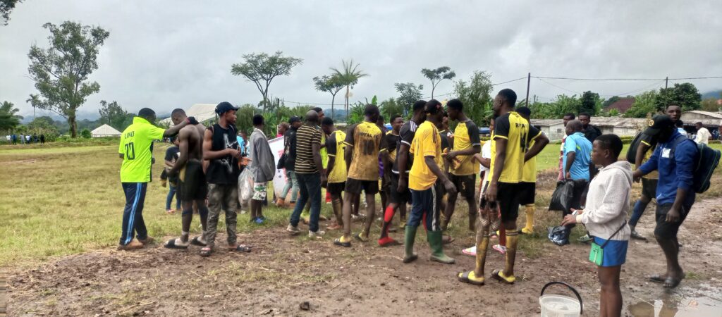 Royal FC of Ndibsi, Celebrating their Goal