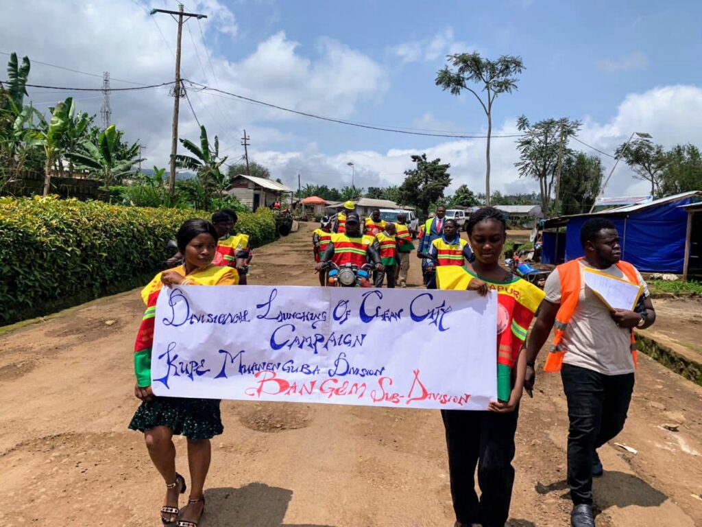 Streets Sensitization on Clean Cities Contest in Bangem