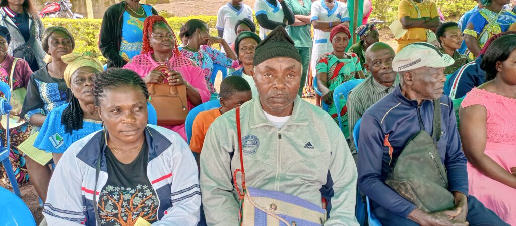 Patients in Cue at Closing Ceremony