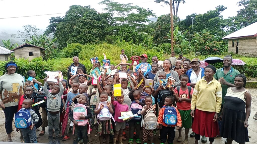 Ekanjume’s Foundation Donates School Needs to Nteho II Pupils