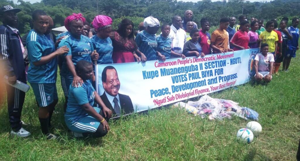 Nguti CPDM Uses Football to Rally Support for President Biya