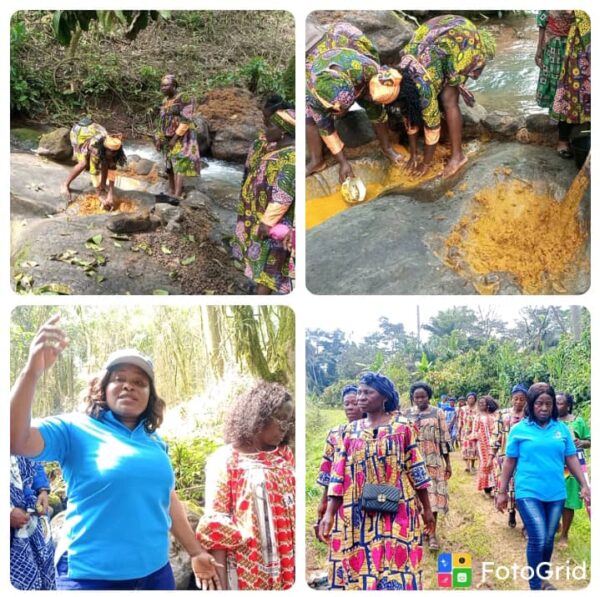 International Rural Women’s Day:   Ebamut Women Showcase Traditional Skills in Palm Oil Milling